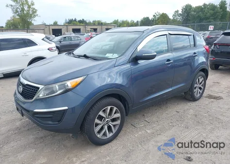 2015 Kia Sportage Lx из США, поврежденный, VIN KNDPB3ACXF7692108